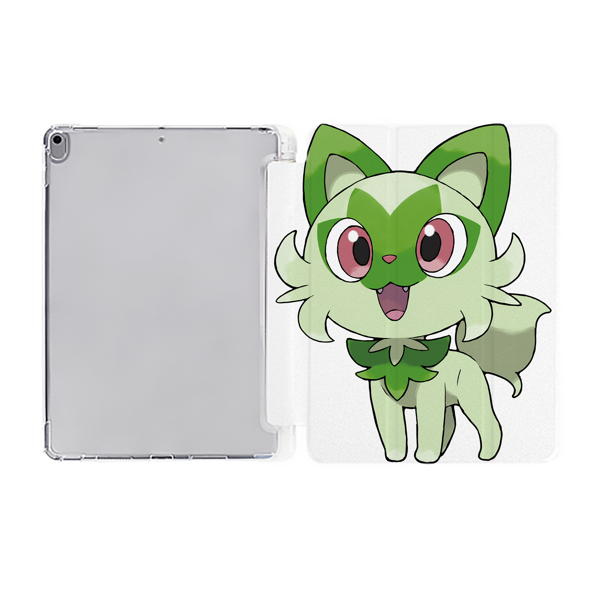 （画像用） ポケットモンスター Pokémon IPad ケース ペン収納付き 三つ折りスタンド PUレザー×シリコン 対応機種9.5/10.5/10.9インチ